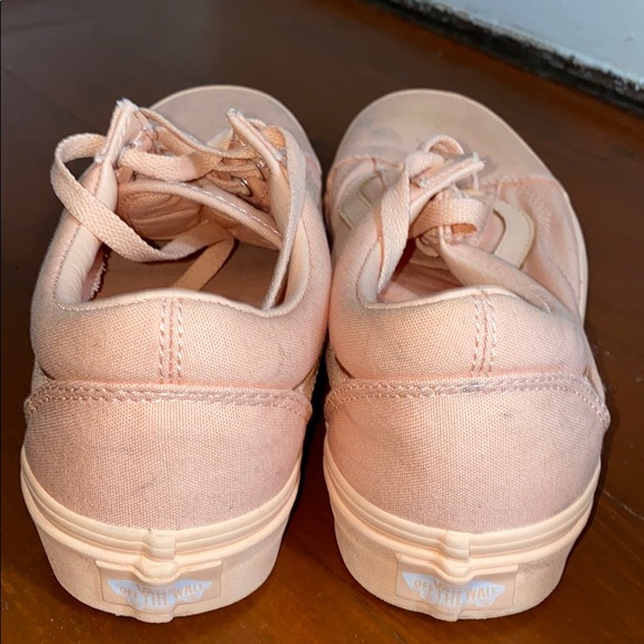 Peach Vans (Dirty) - Picture 2 of 3